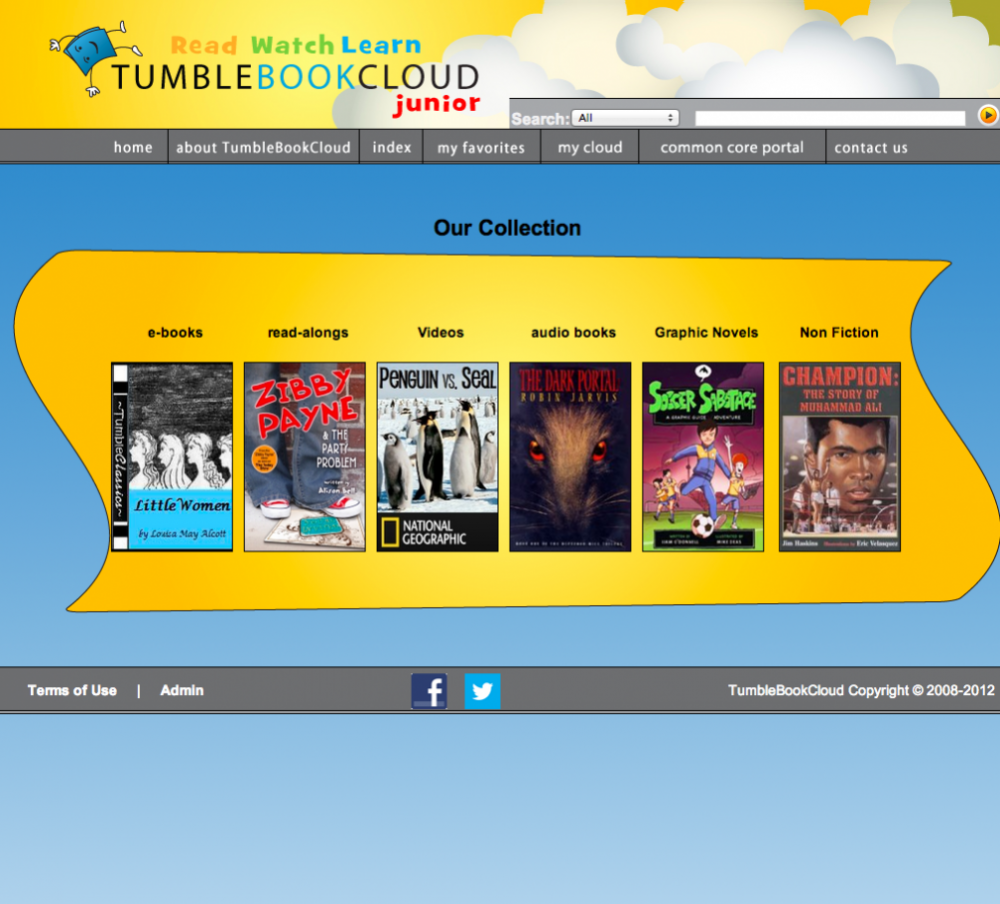 TumbleBookCloud Junior screenshot